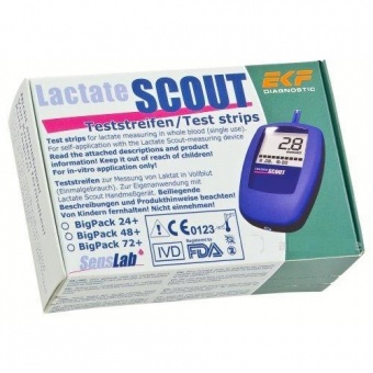 Тест-полоски для экспресс-анализатора лактата Lactate Scout+